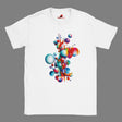 Vibrant Global Geometric Design T-Shirt