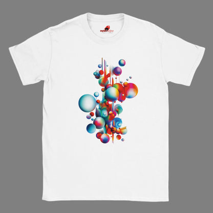 Vibrant Global Geometric Design T-Shirt