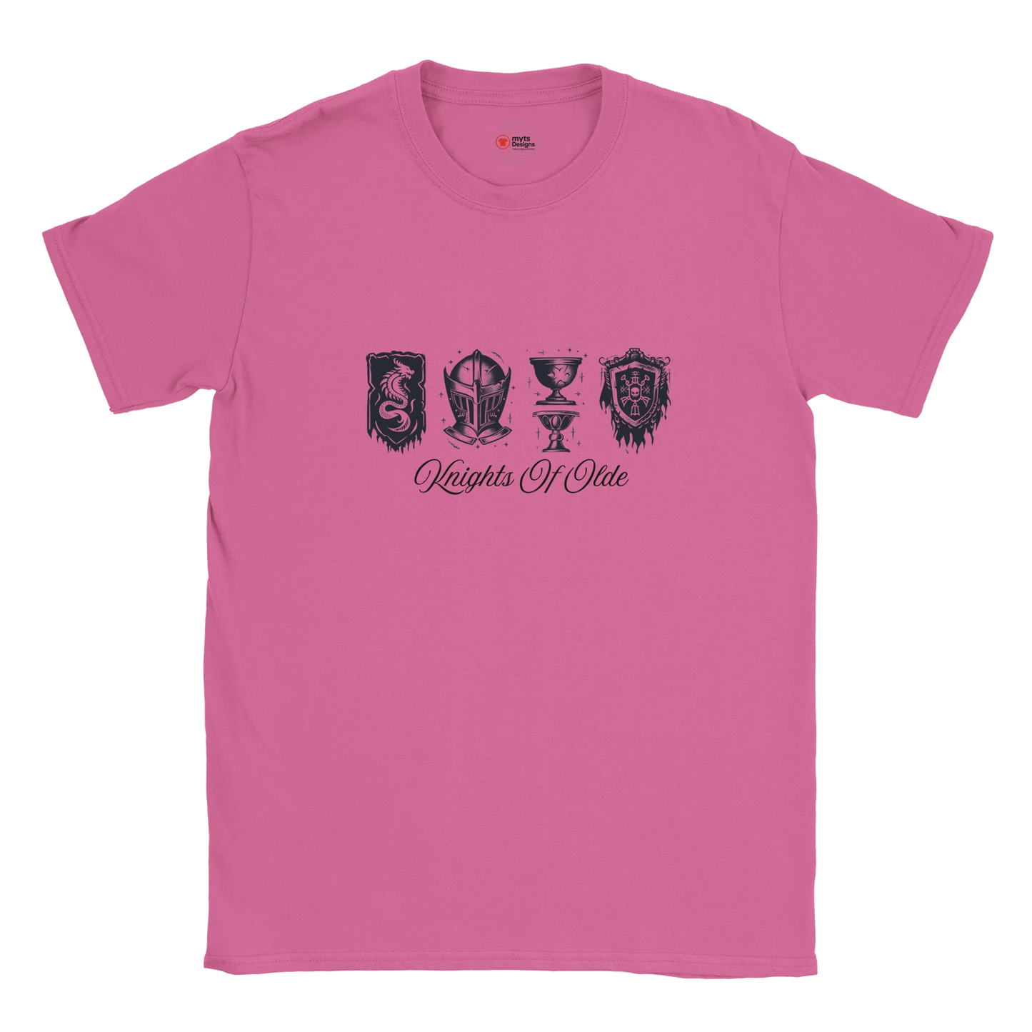 Azalea t-shirt with black graphics and text on a white background