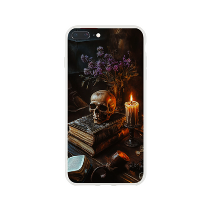 Goth style i phone flexi case