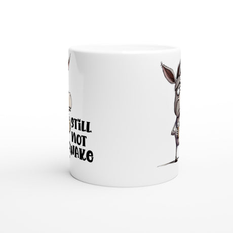 Funny Donkey Coffee Mug – “Still Not Awake”