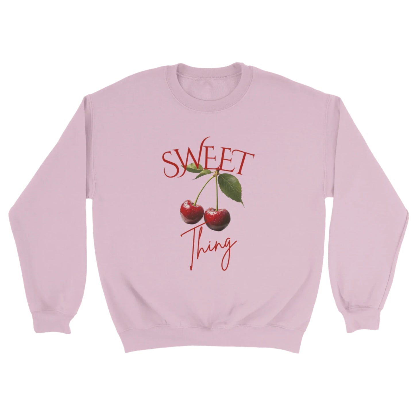 cherry sweatshirt