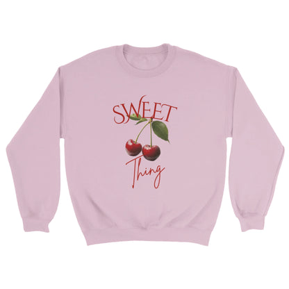 cherry sweatshirt