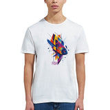 Fish T-shirt Geometric design shirt, fishing shirt casual wear