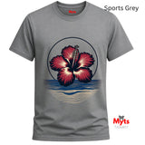 Sports Grey Graphic T-shirt