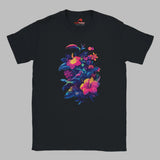 hibiscus flower t-shirt