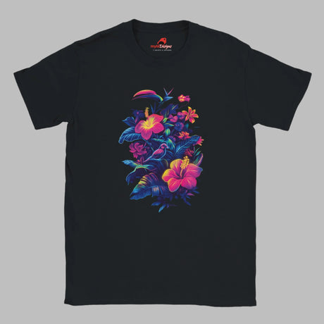 hibiscus flower t-shirt