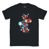 Vibrant Global Geometric Design T-Shirt