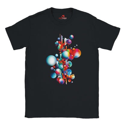 Vibrant Global Geometric Design T-Shirt