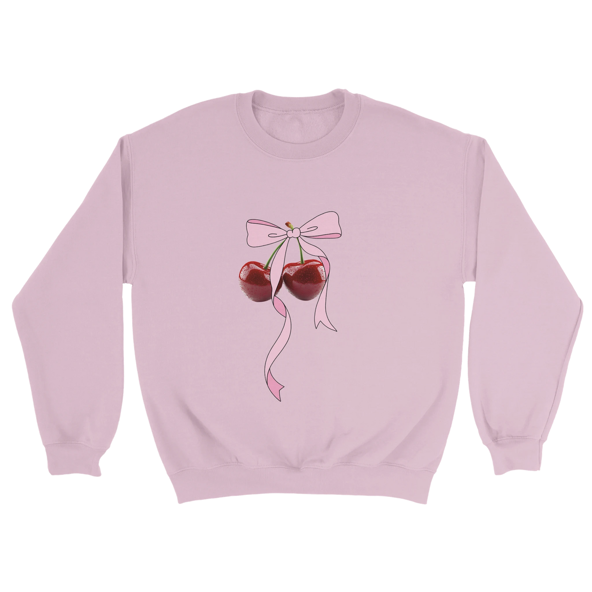 cherry sweatshirt