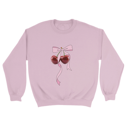 cherry sweatshirt
