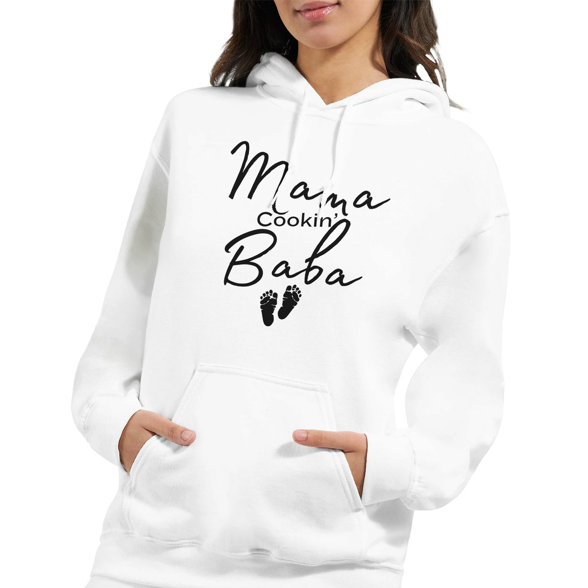 White hoodie