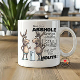 Sarcastic Office Donkey Coffee Mug