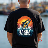 Barra Country Barramundi Fishing T-Shirt - Premium Cotton Tee