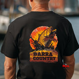 Barra Country Fishing T-Shirt | Premium Cotton Tee | Australian Outdoor Apparel