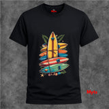 Board Tied Surfboard T-Shirt | Retro Surf Tee | MytsDesigns