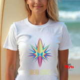 Break Limits Surfboard Graphic T-Shirt | Unisex Gildan 5000