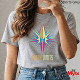 Break Limits Surfboard Graphic T-Shirt | Unisex Gildan 5000