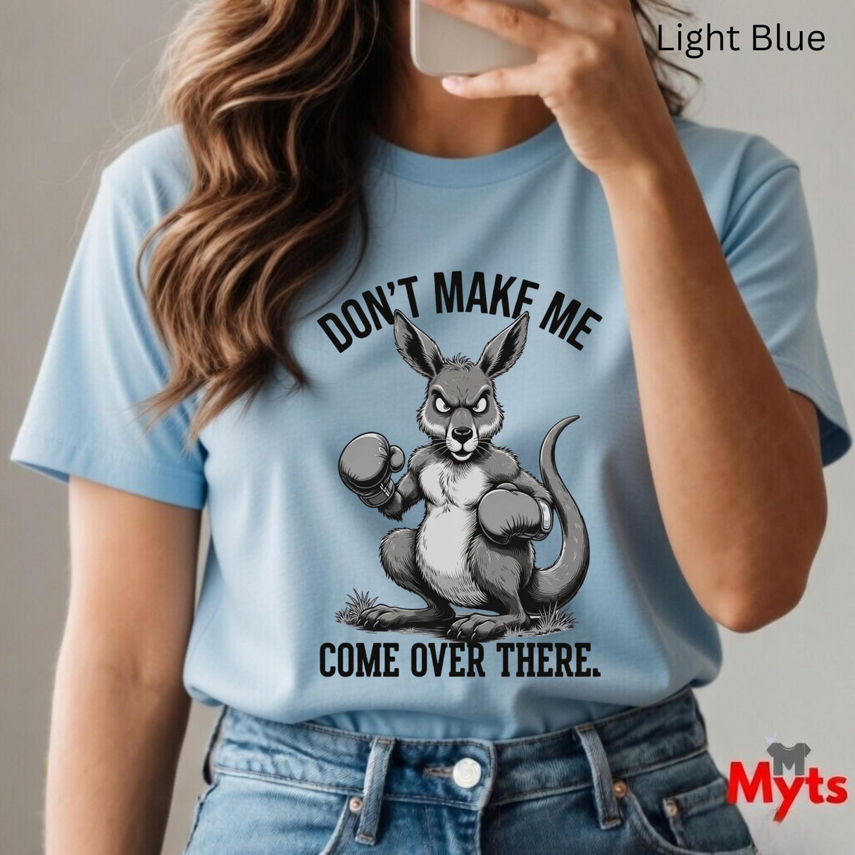 Funny Boxing Kangaroo T-Shirt – Australian Humour Graphic Tee