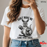 Funny Boxing Kangaroo T-Shirt – Australian Humour Graphic Tee