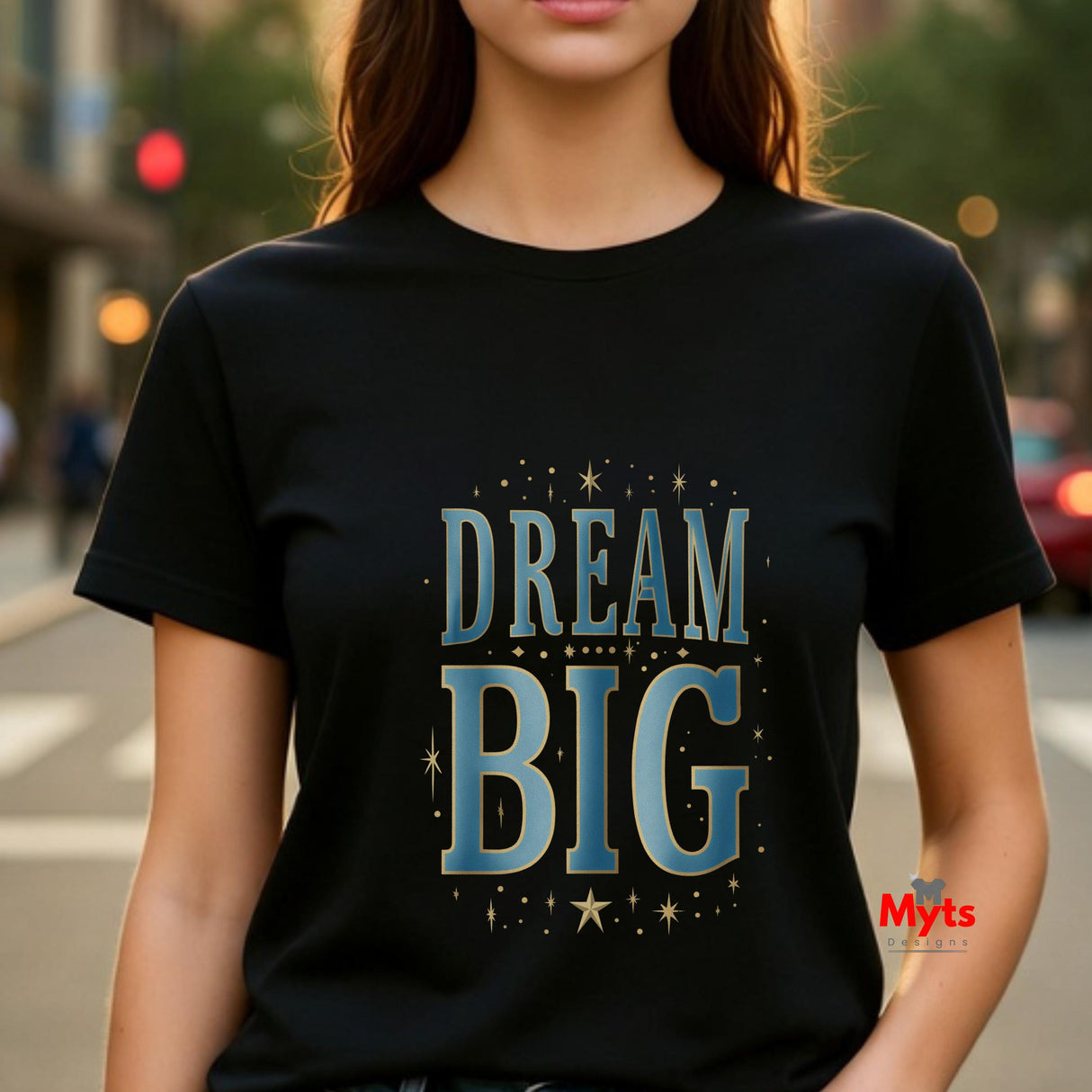 Dream Big Motivational T-Shirt | Inspirational Graphic Tee | Unisex | Mytsdesigns