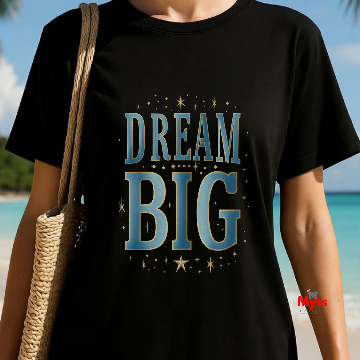 Dream Big Motivational T-Shirt | Inspirational Graphic Tee | Unisex | Mytsdesigns