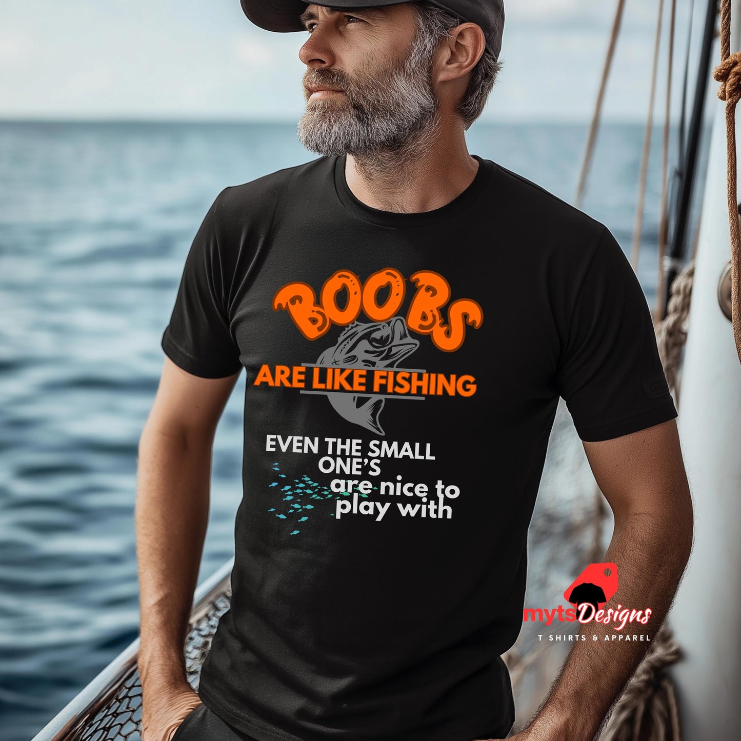 Funny Spicy Fishing Quote T-Shirt – Perfect Gift for Fishermen