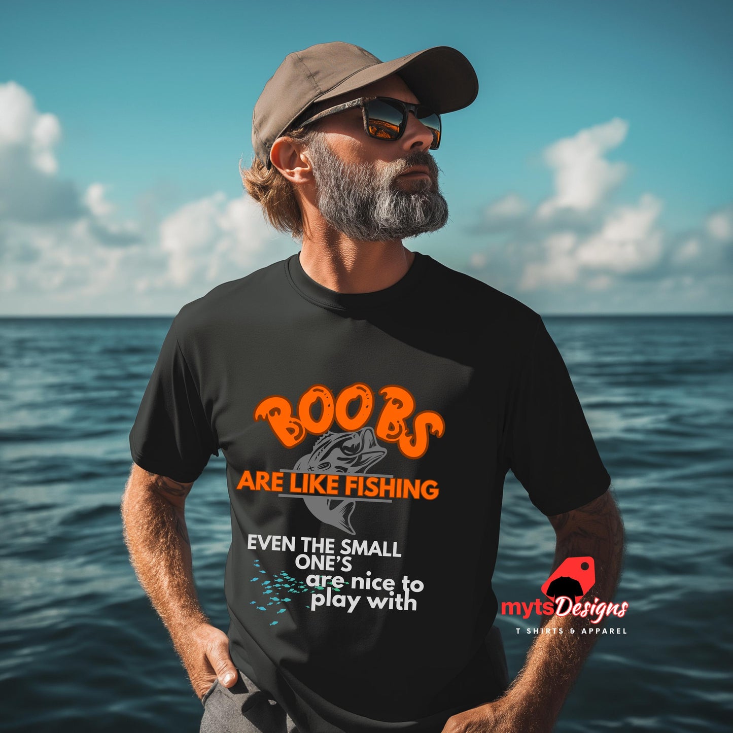 Funny Spicy Fishing Quote T-Shirt – Perfect Gift for Fishermen