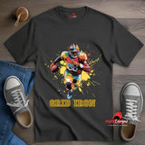 USA Football Grid Iron T-Shirt | Retro American Football Tee