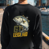 Giant Trevally Fishing Sweatshirt – GT Legend Saltwater Angler Design