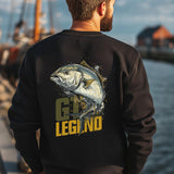 Giant Trevally Fishing Sweatshirt – GT Legend Saltwater Angler Design