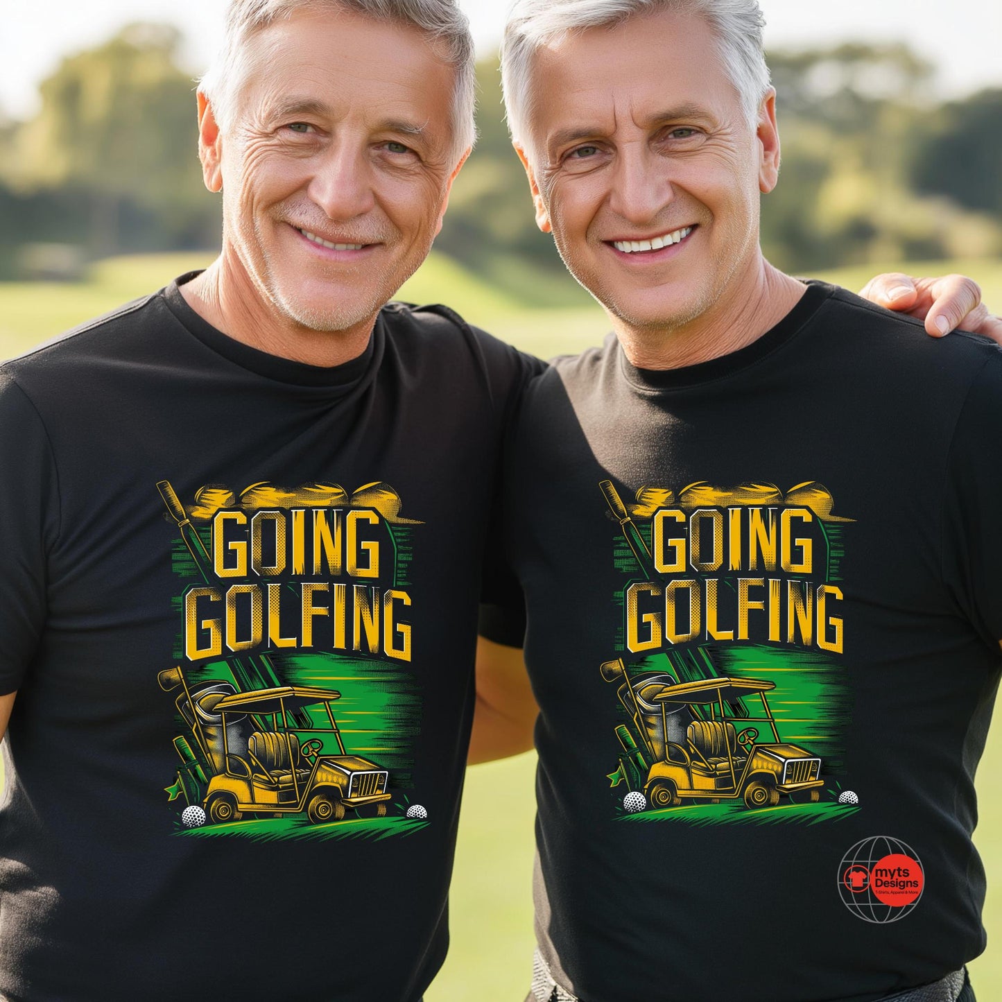 Going Golfing T-Shirt | Funny Golf Shirt for Men | Golf Cart Graphic Tee | Golfer Gift Idea | Casual Golf Humor Shirt