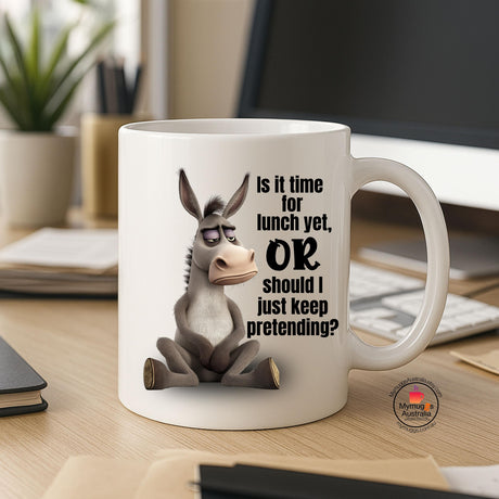 Funny Donkey Coffee Mug –