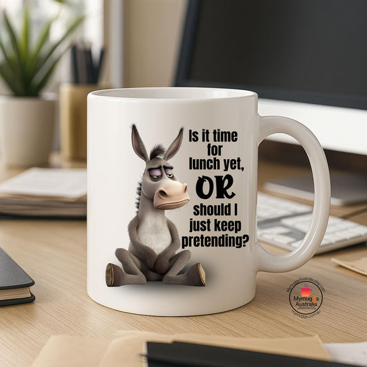 Funny Donkey Coffee Mug –