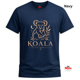 Koala Live Gently T-Shirt | Australian Wildlife Nature Graphic Tee
