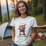 Cheddar Makes Me Better Mouse T-Shirt - Funny Cheese Lover Tee