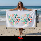Nautilus Reef Coastal Beach Towel