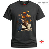 New Growth Poppy & Wildflower T-Shirt – Botanical Nature Graphic Tee