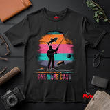 One More Cast Fishing T-Shirt - Black