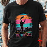 One More Cast Fishing T-Shirt - Black