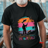 One More Cast Fishing T-Shirt - Black