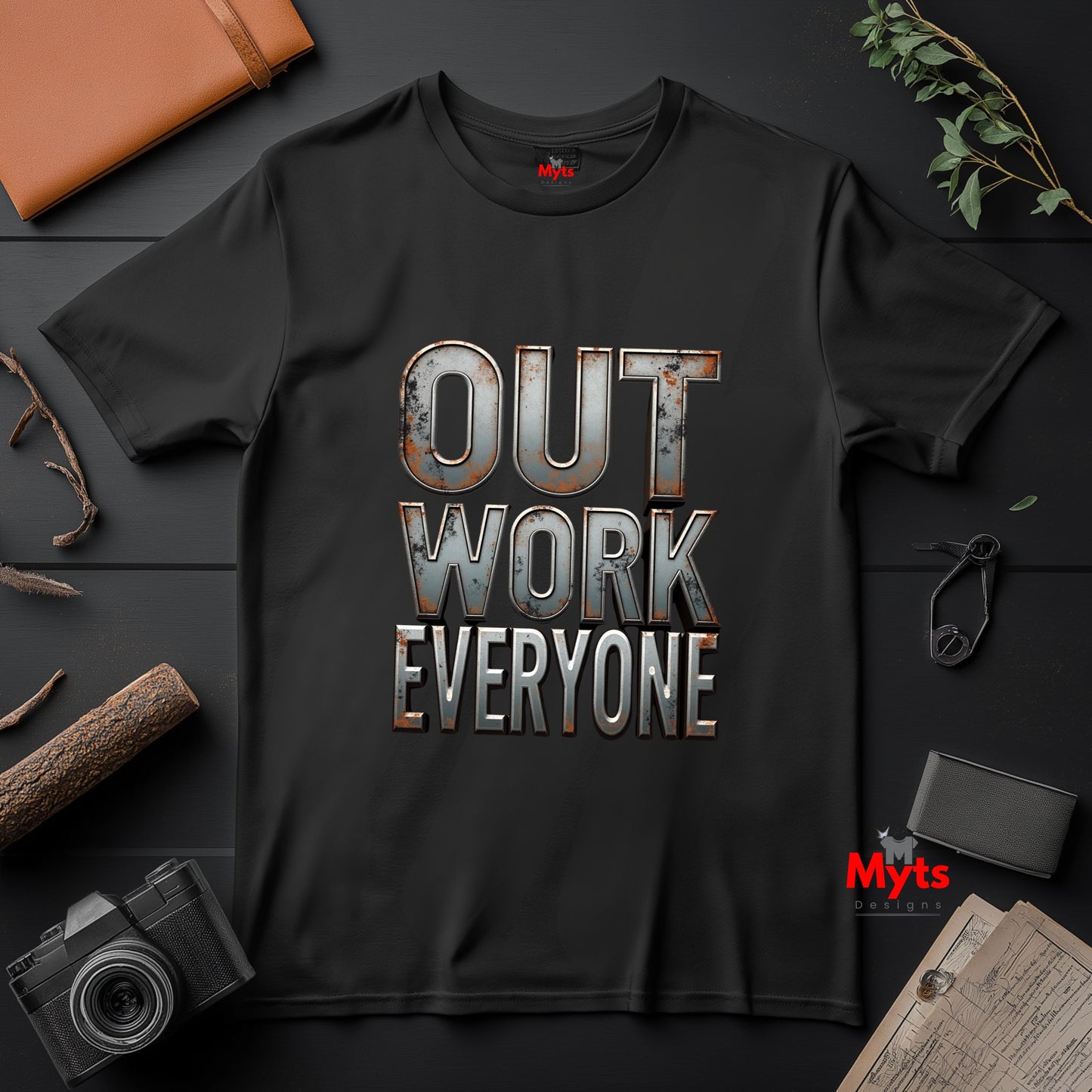 Out Work Everyone Gym T-Shirt | Motivational Workout Tee