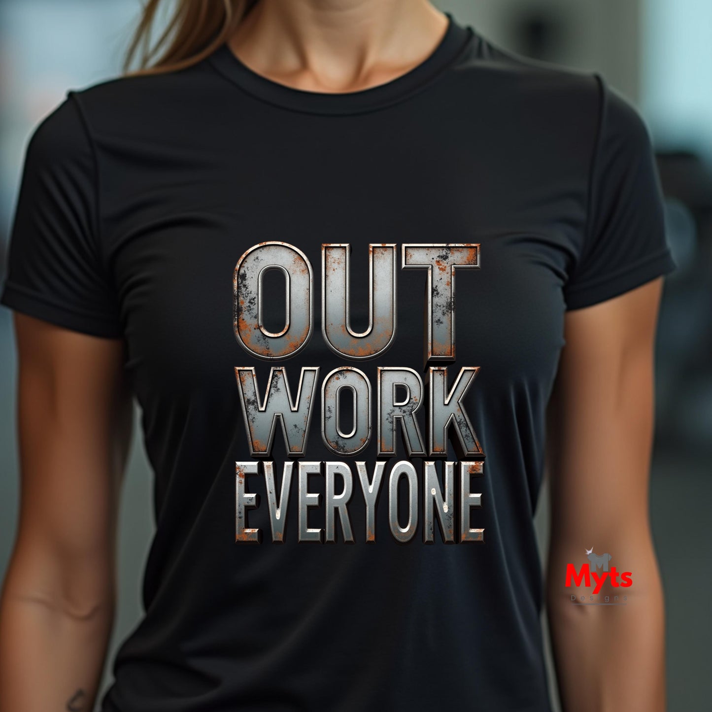 Out Work Everyone Gym T-Shirt | Motivational Workout Tee