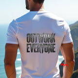 Outwork Everyone Motivational Graphic T-Shirt | Mytsdesigns