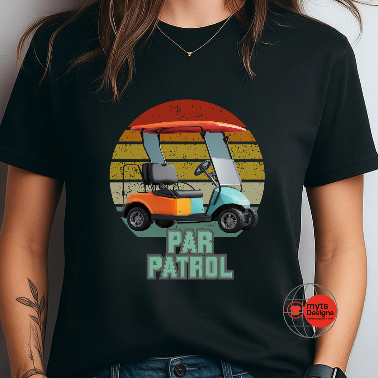 Par Patrol Golf T-Shirt - Premium Cotton Tee for Golfers