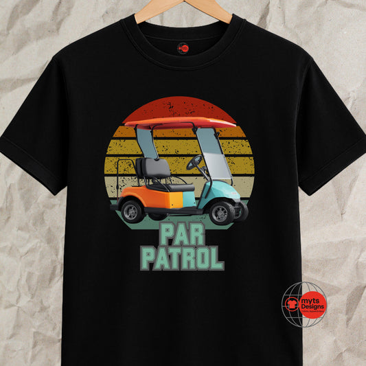 Par Patrol Golf T-Shirt - Premium Cotton Tee for Golfers