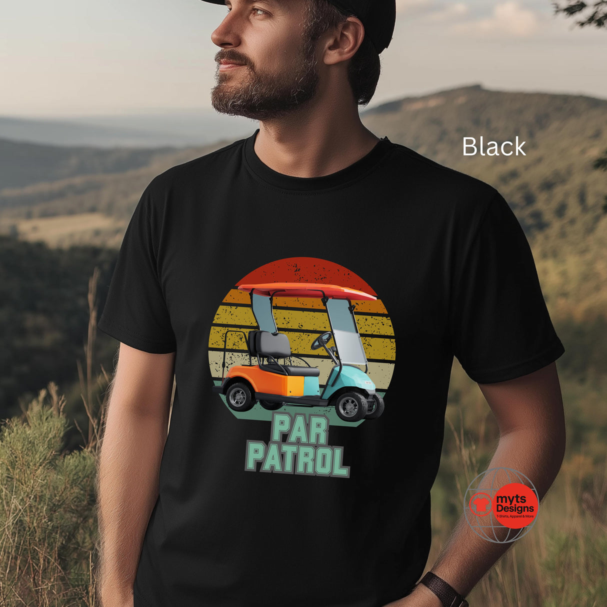 Par Patrol Golf T-Shirt - Premium Cotton Tee for Golfers