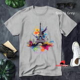 Pop Art Eiffel Tower T-Shirt | Paris Graphic Tee