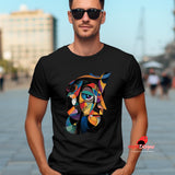 Abstract Picasso-Style Faces T-Shirt – Soft Cotton Tee for Art Lovers & Creatives | MytsDesigns