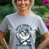 Quietly Judging You Funny Tasmanian Devil Graphic T-Shirt